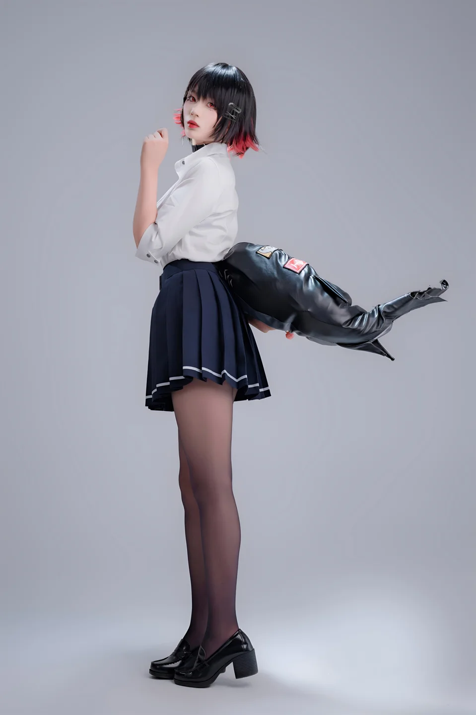 轩萧学姐 - JK鲨鱼妹 [100P,1V-549MB] tg@simisebaisi 【丝足阁】001.webp